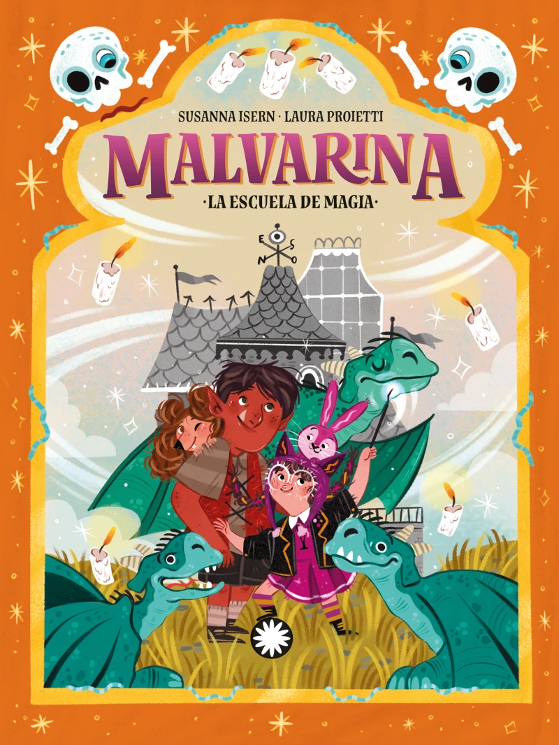 Portada: La escuela de magia (Malvarina #5)