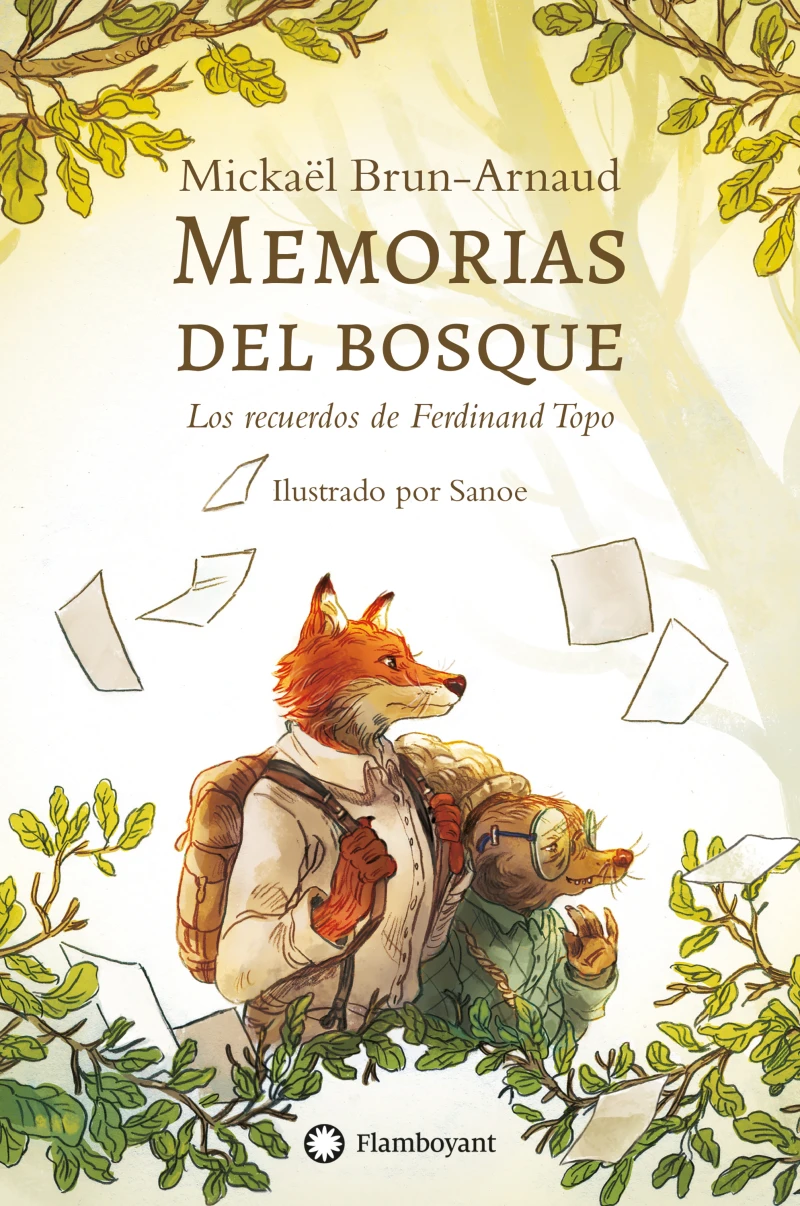 Portada: Memorias del bosque. Los recuerdos de Ferdinand Topo