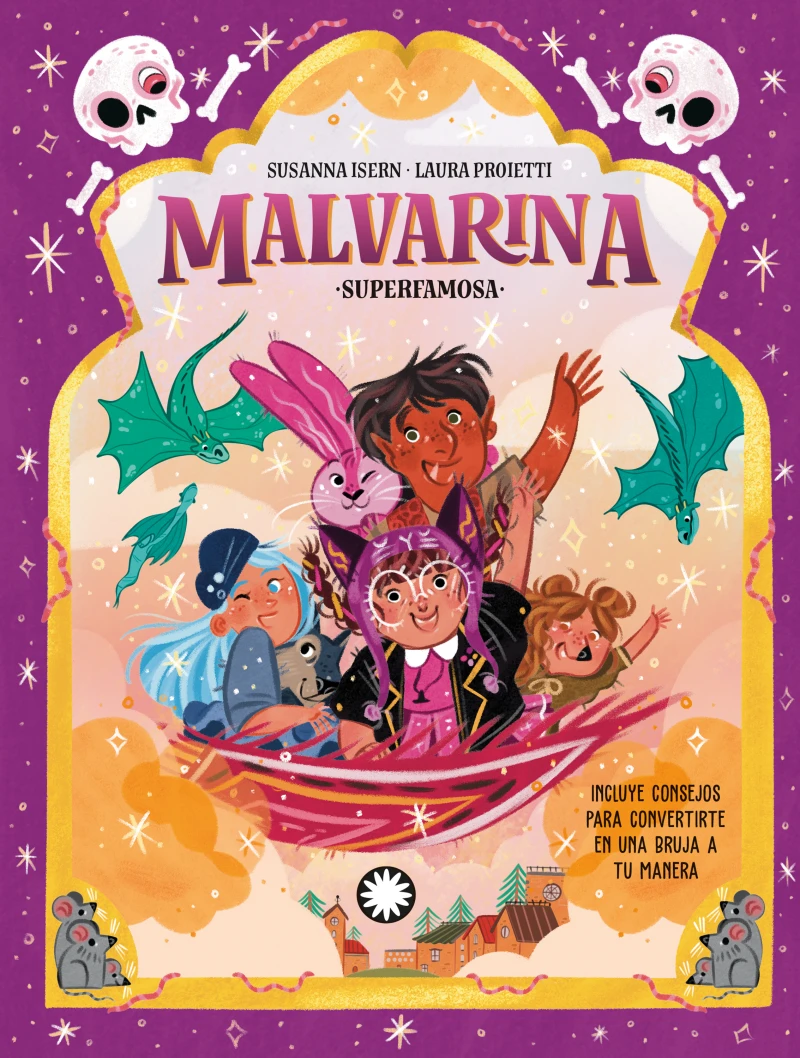 Portada: Superfamosa (Malvarina #6)