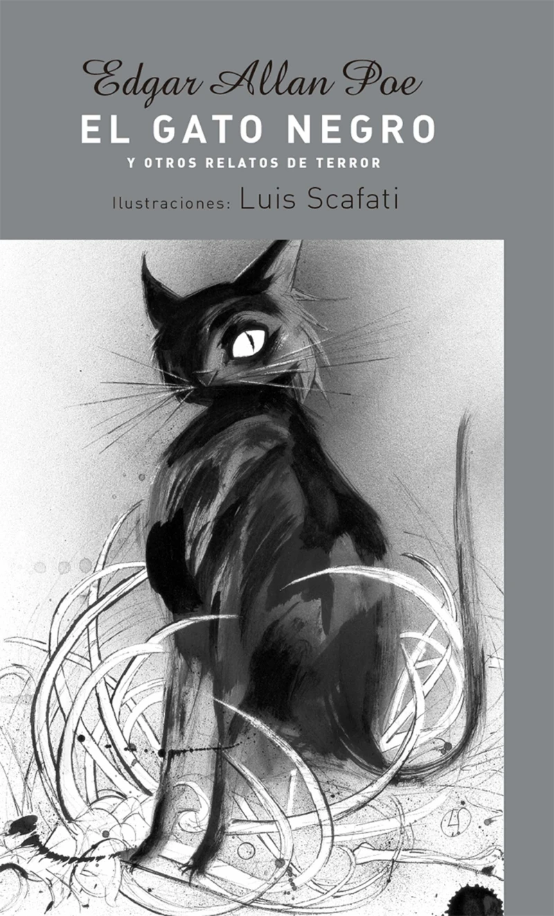 Portada: El gato negro y otros relatos de terror