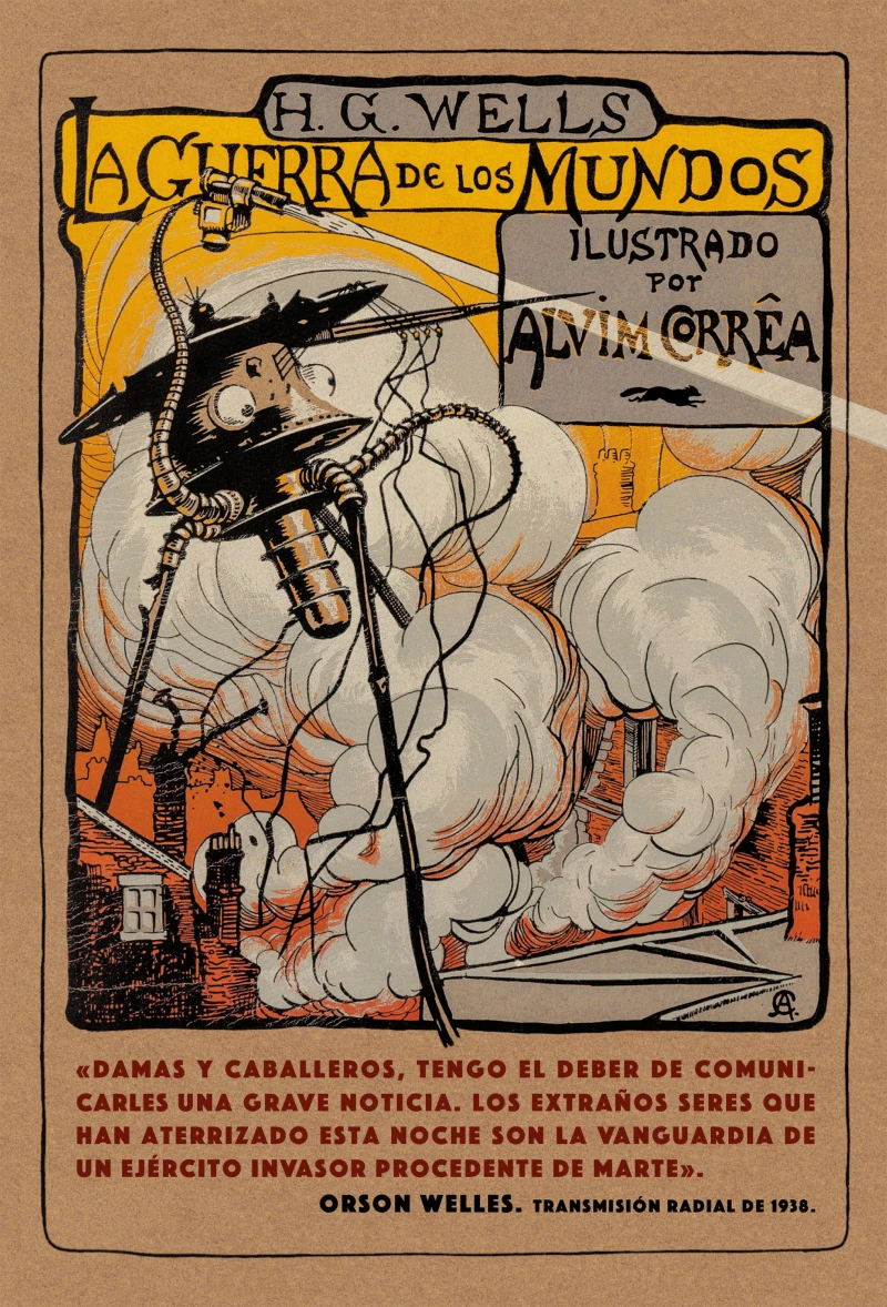 Portada: La guerra de los mundos