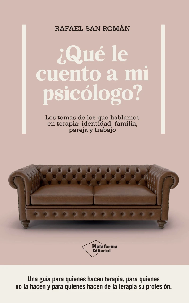Portada: ¿Qué le cuento a mi psicólogo?