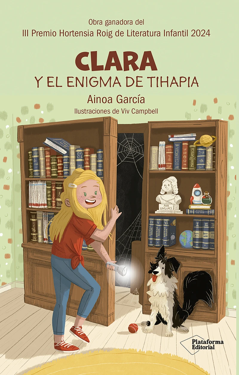 Portada: Clara y el enigma de Tihapia
