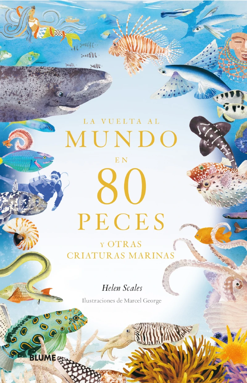 Portada: La vuelta al mundo en 80 peces
