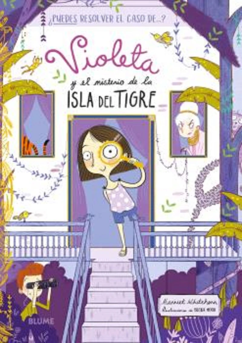 Portada: Violeta y el misterio de la Isla del Tigre