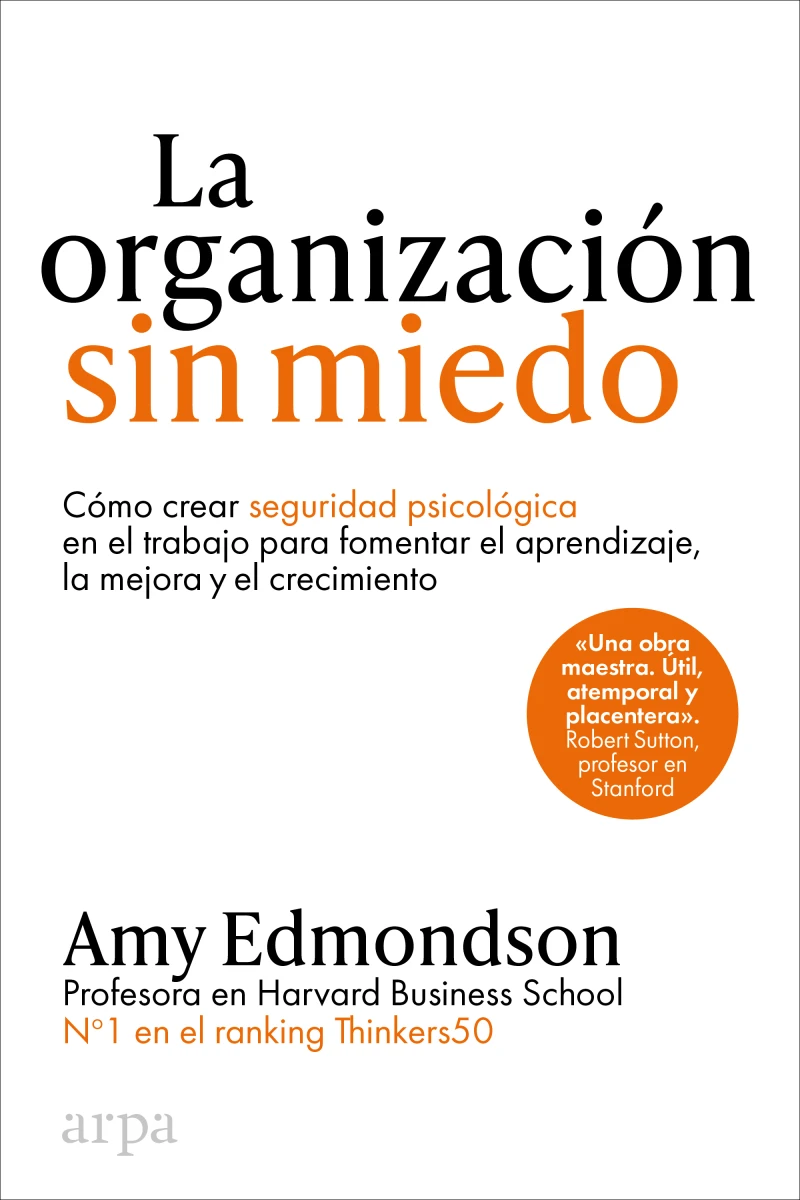 Portada: La organización sin miedo