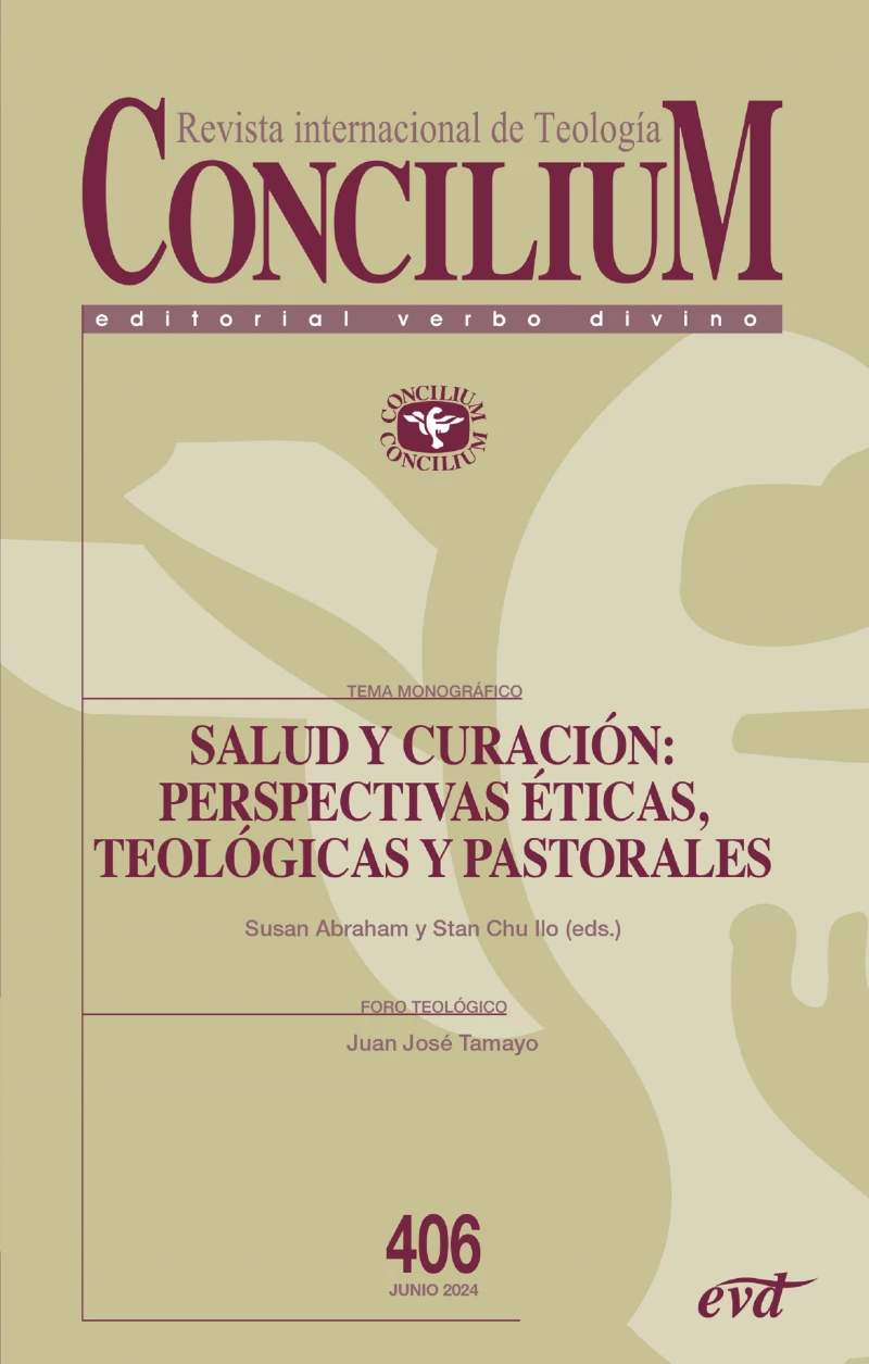 Portada: Salud y curación: perspectivas ética, teológica y pastoral