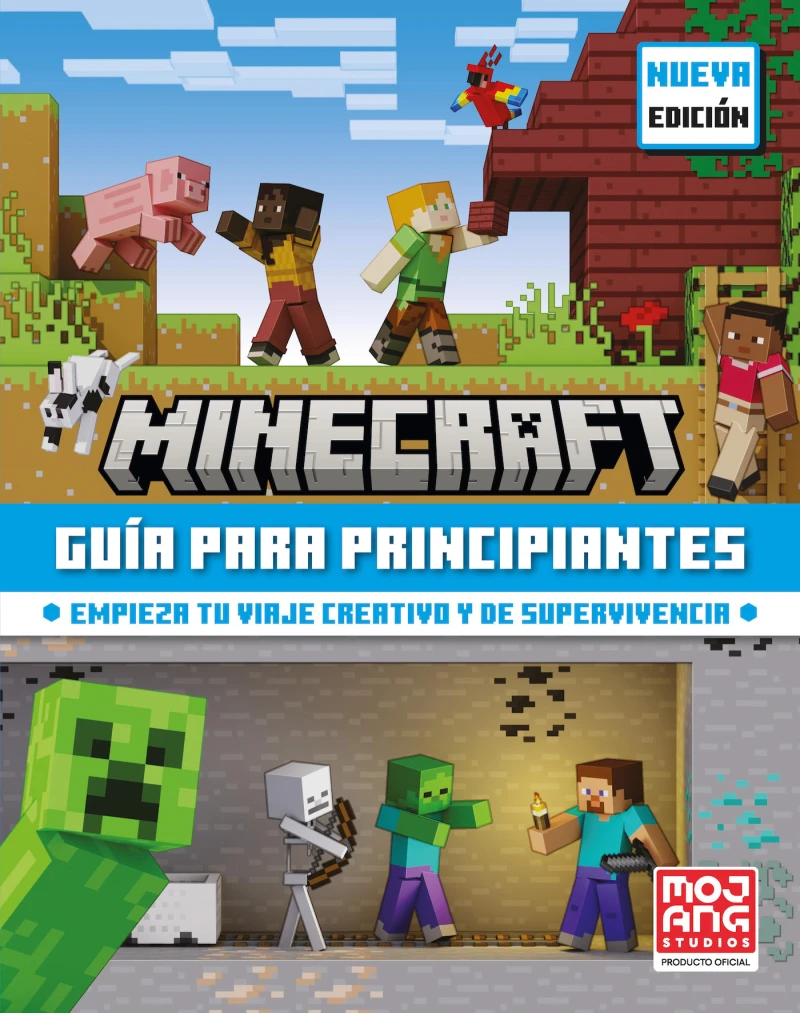 Portada: Minecraft Oficial: Guía para principiantes