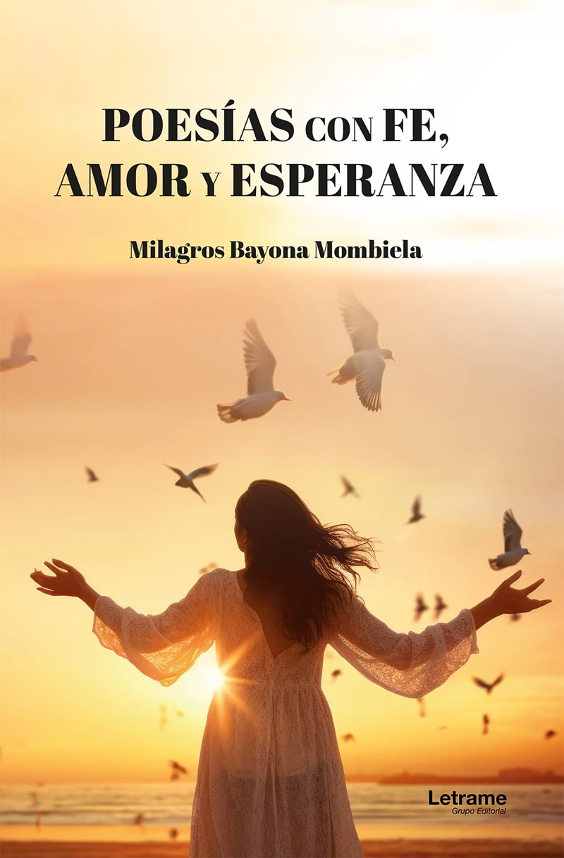 Portada: Poesías con Fe, Amor y Esperanza