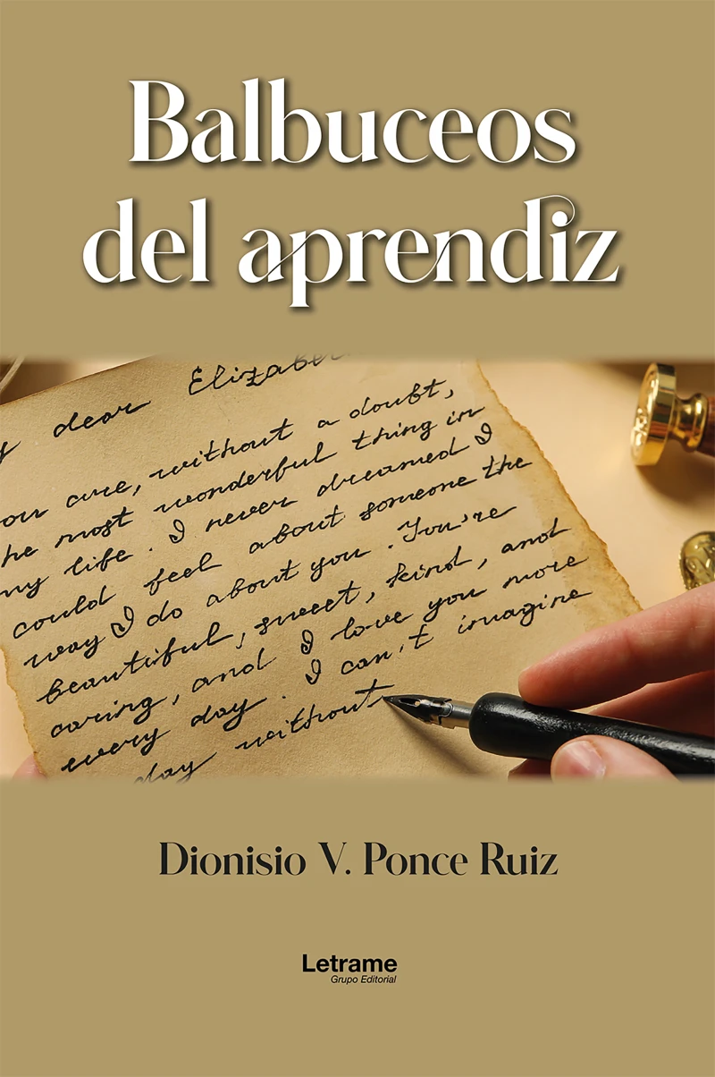 Portada: Balbuceos del aprendiz