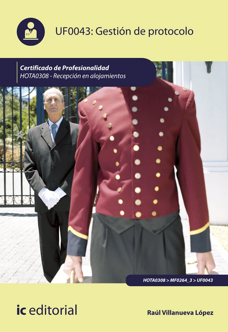 Portada: Gestión de Protocolo. HOTA0308