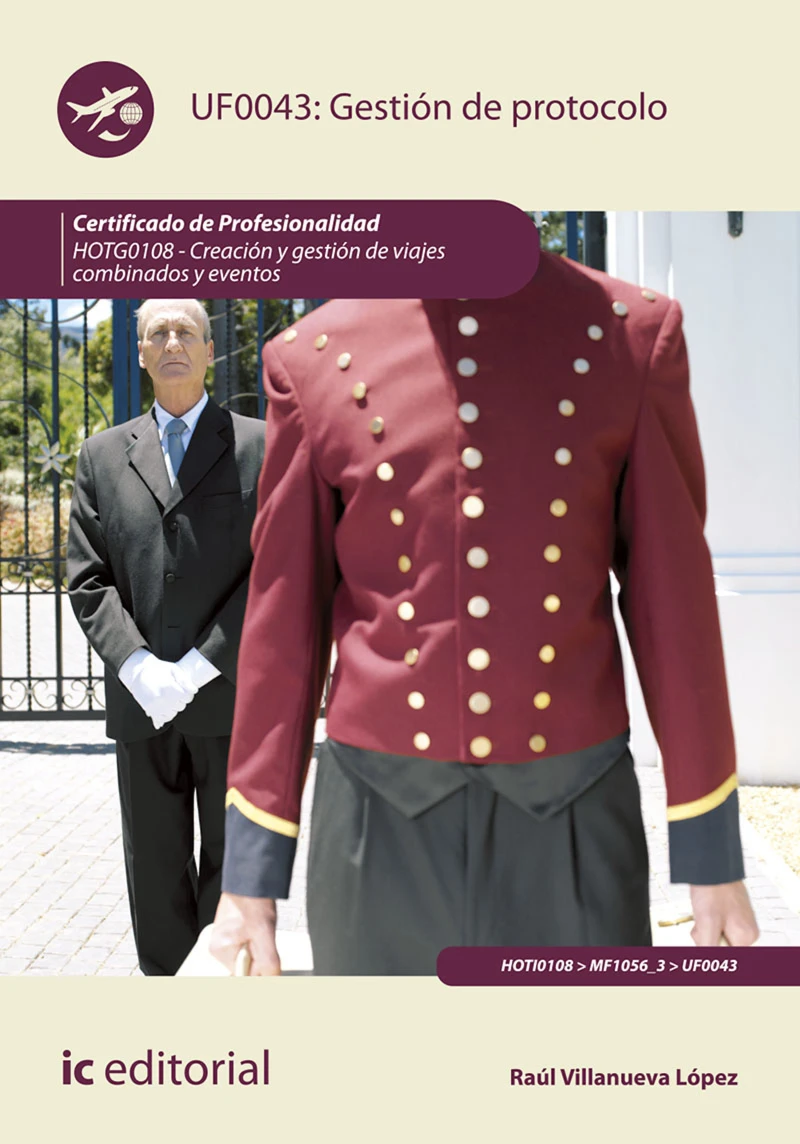 Portada: Gestión de Protocolo. HOTG0108