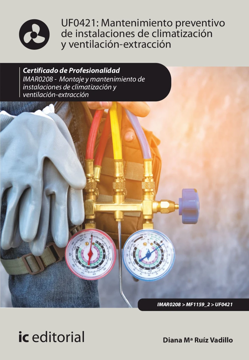 Portada: Mantenimiento preventivo de instalaciones de climatización y ventilación-extracción. IMAR0208