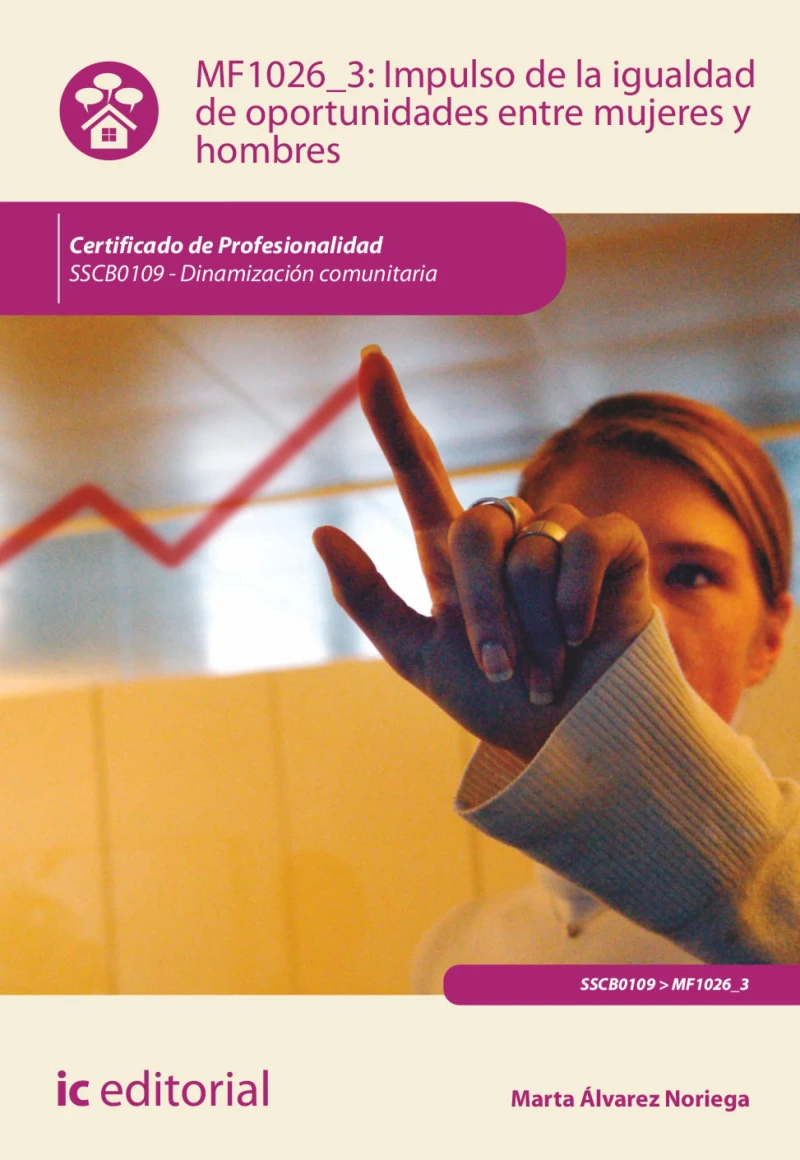 Portada: Impulso de la igualdad de oportunidades entre mujeres y hombres. SSCB0109