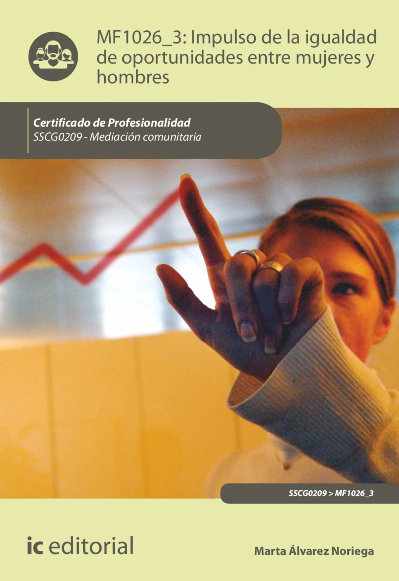 Portada: Impulso de la igualdad de oportunidades entre mujeres y hombres. SSCG0209