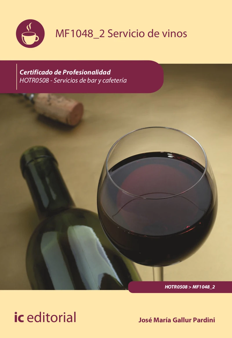 Portada: Servicio de vinos. HOTR0508