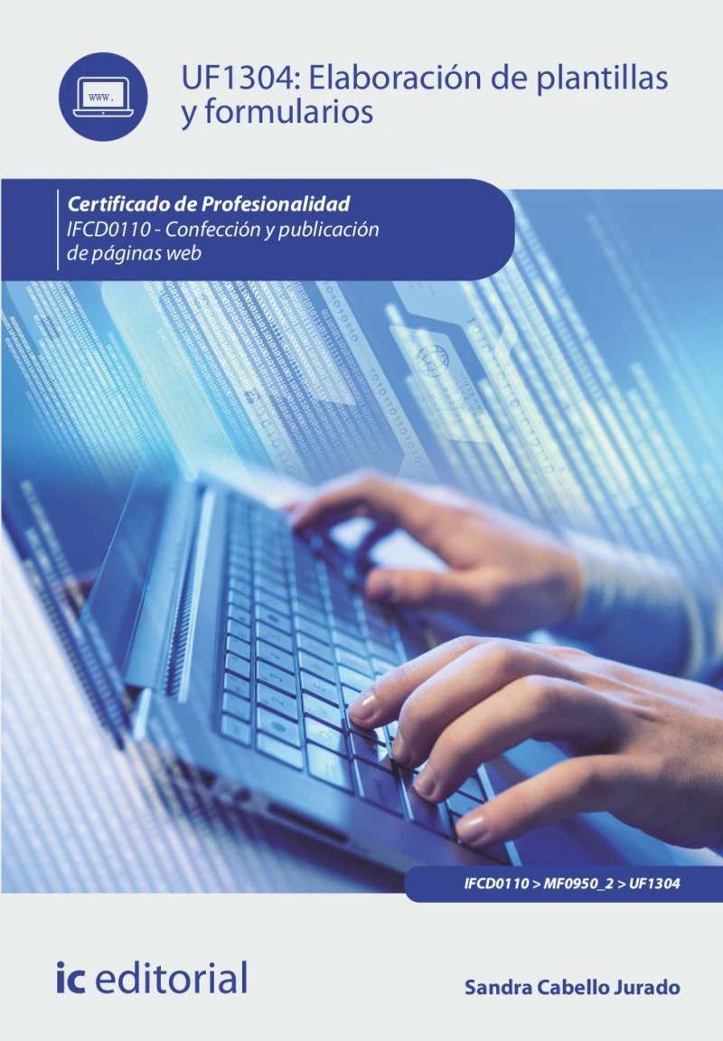 Portada: Elaboración de plantillas y formularios. IFCD0110