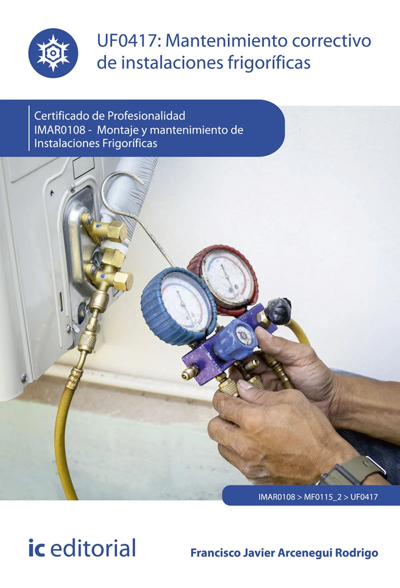 Portada: Mantenimiento correctivo de instalaciones frigoríficas. IMAR0108