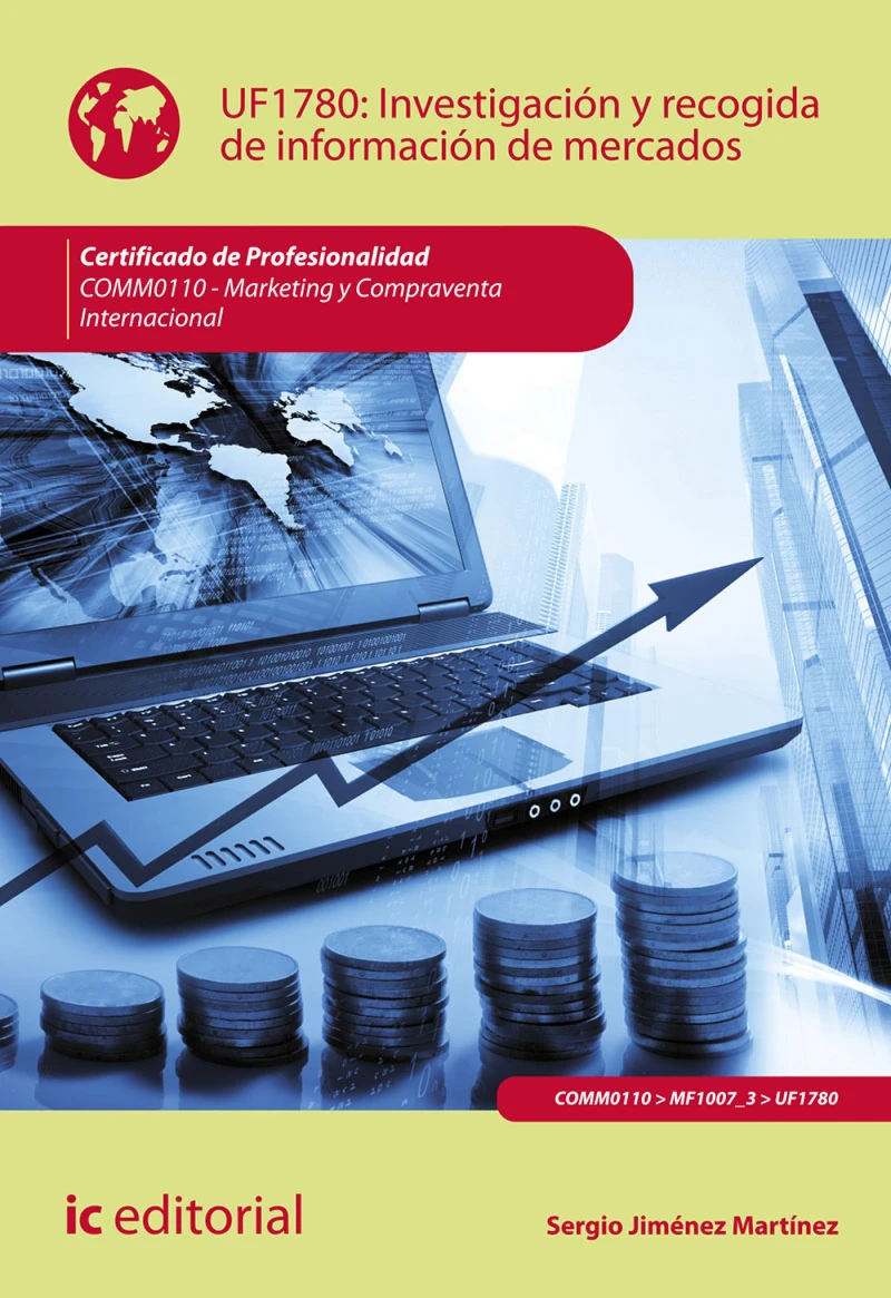 Portada: Investigación y recogida de información de mercados. COMM0110