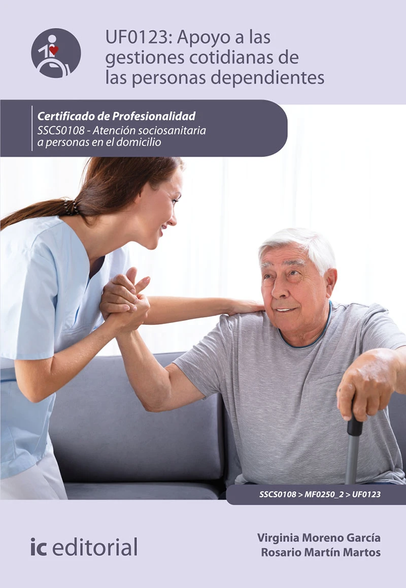 Portada: Apoyo a las gestiones cotidianas de las personas dependientes. SSCS0108