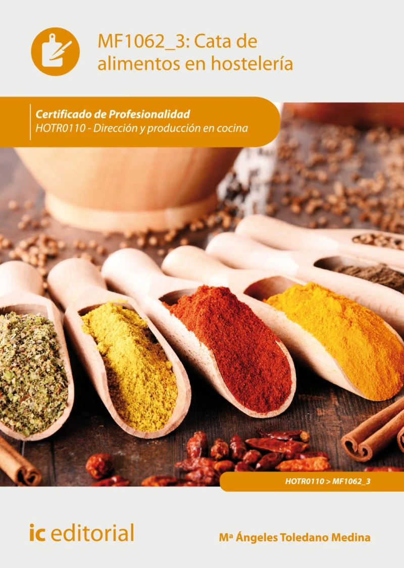 Portada: Cata de alimentos en hostelería. HOTR0110