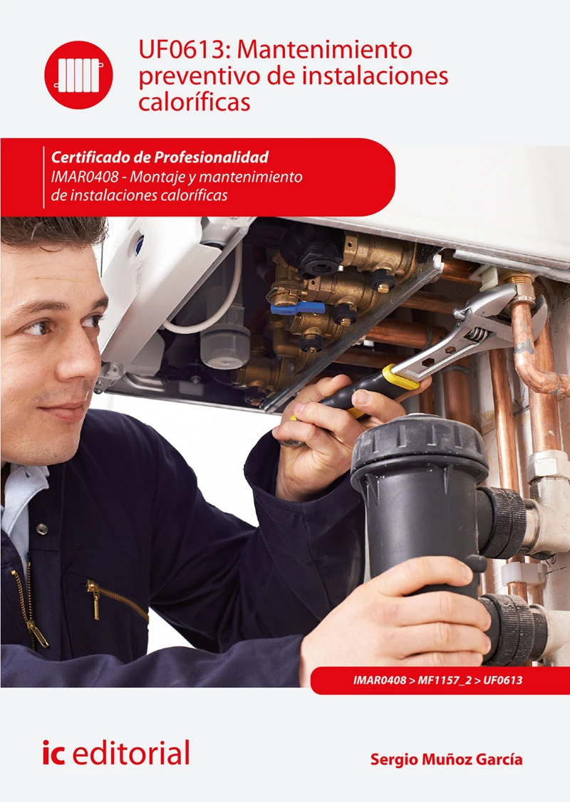 Portada: Mantenimiento preventivo de instalaciones caloríficas. IMAR0408