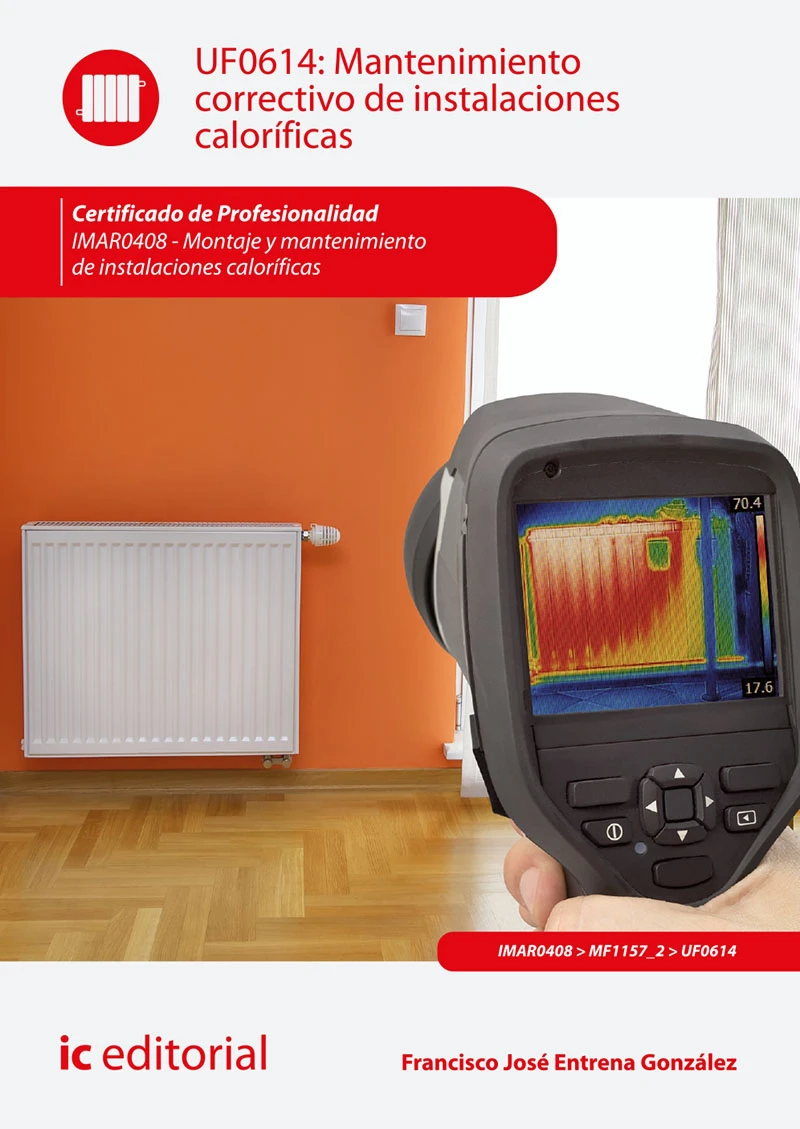 Portada: Mantenimiento correctivo de instalaciones caloríficas. IMAR0408
