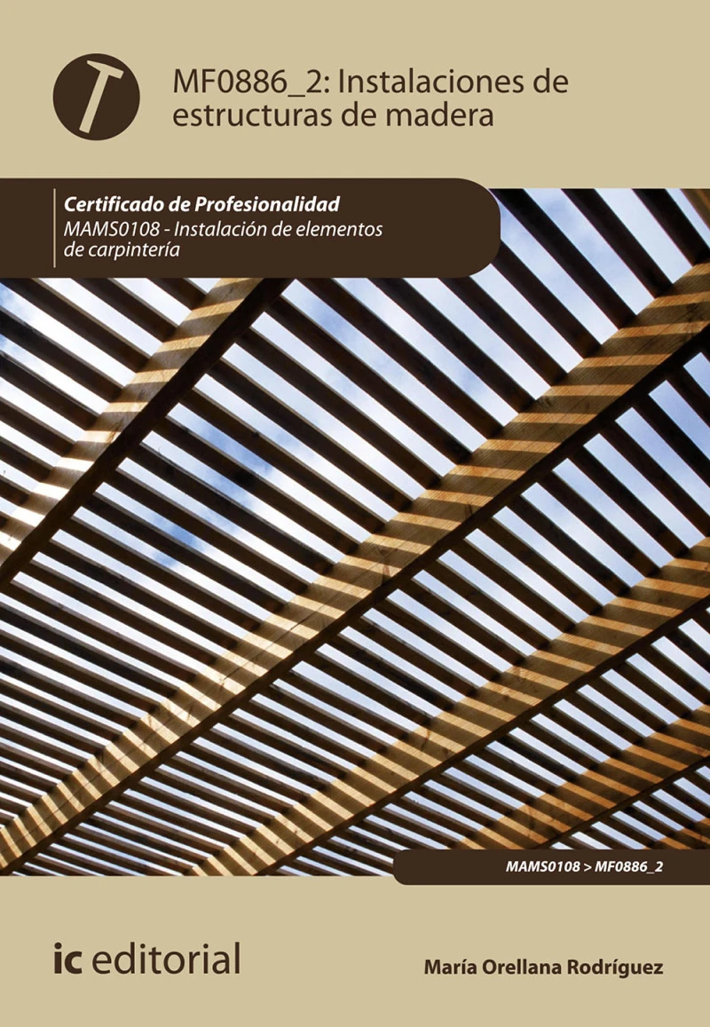 Portada: Instalaciones de estructuras de madera. MAMS0108
