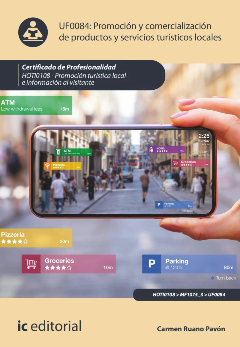 Portada: Promoción y comercialización de productos y servicios turísticos locales. HOTI0108