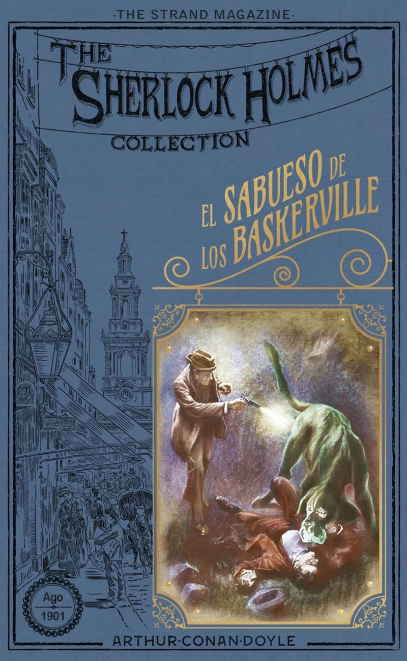 Portada: El sabueso de los Baskerville