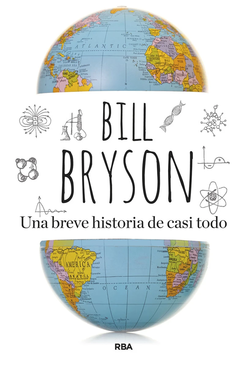 Portada: Una breve historia de casi todo