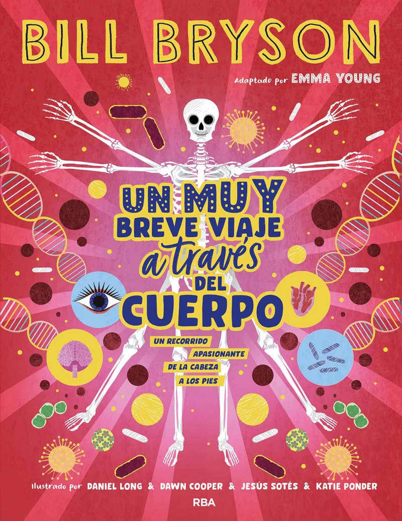 Portada: Un muy breve viaje a través del cuerpo