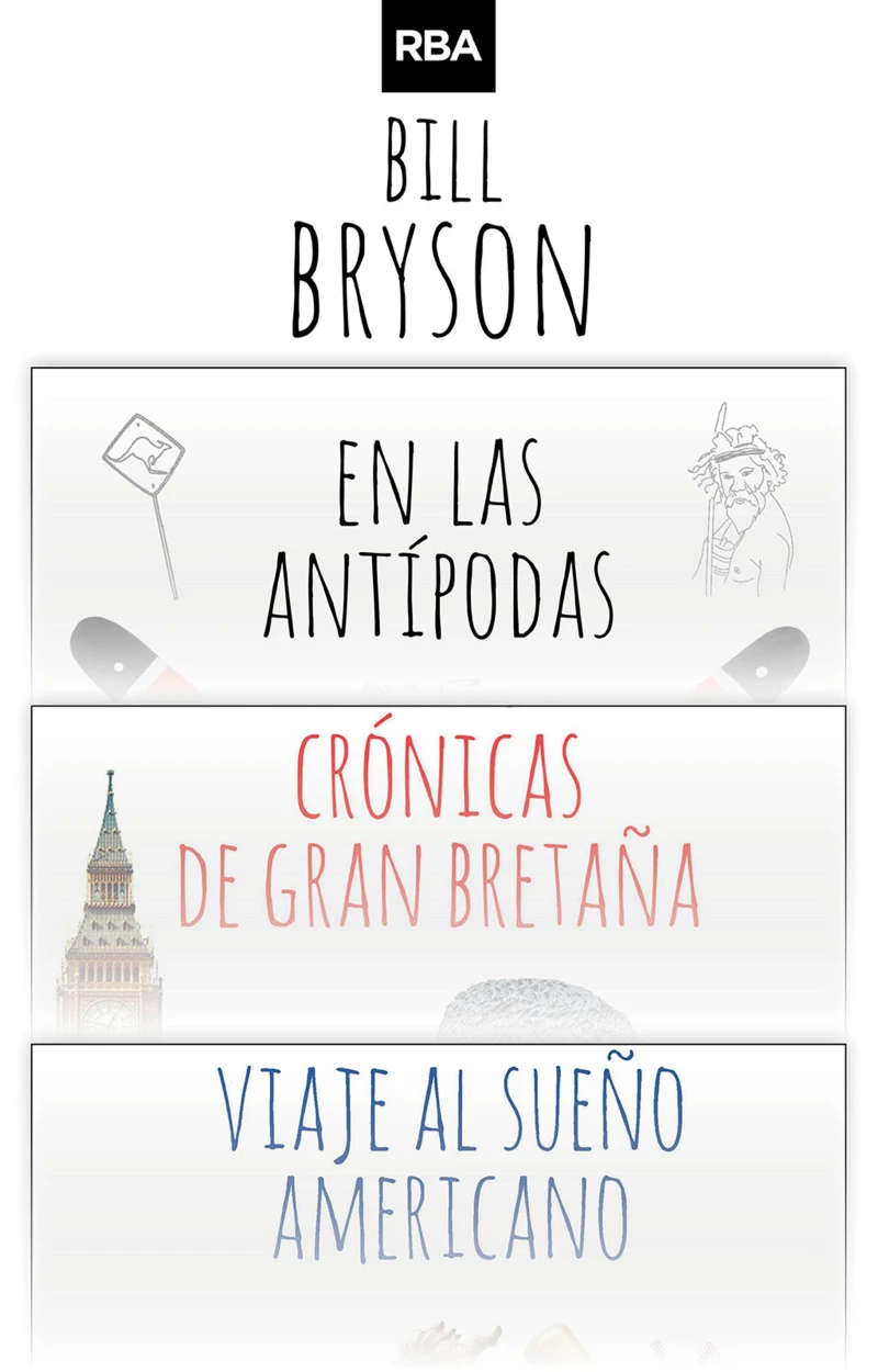 Portada: Pack DE VIAJE CON BILL BRYSON ebook Bundle