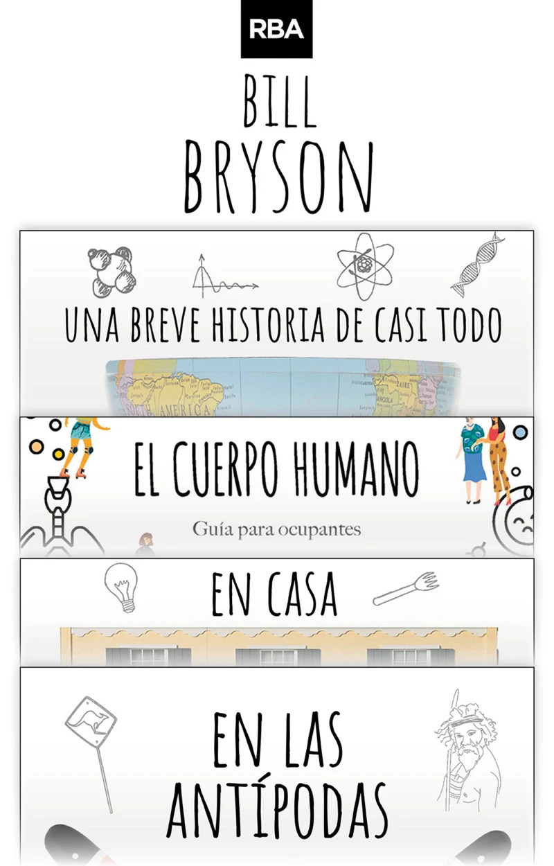 Portada: Pack IMPRESCINDIBLES DE BILL BRYSON ebook Bundle