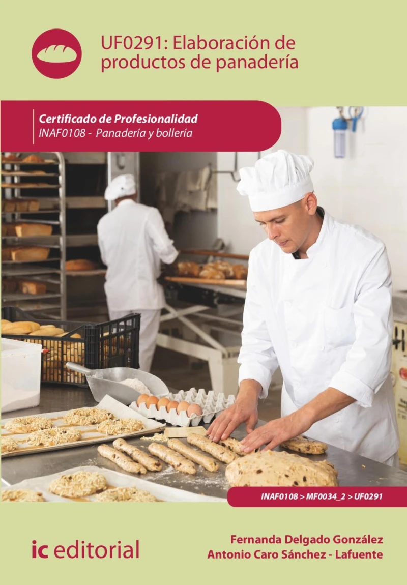 Portada: Elaboración de productos de panadería. INAF0108