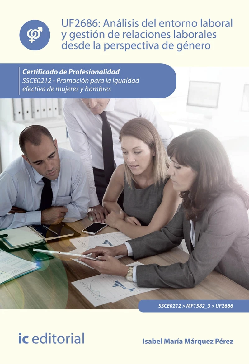 Portada: Análisis del entorno laboral y gestión de relaciones laborales desde la perspectiva de género. SSCE0212