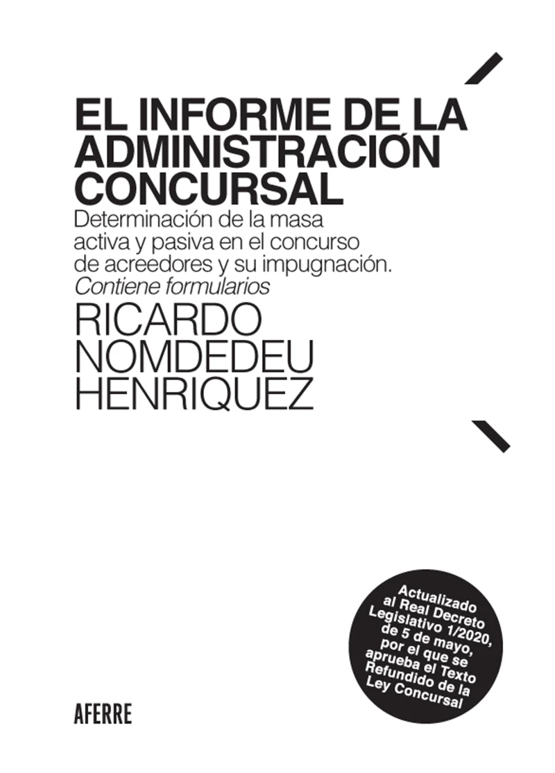 Portada: El informe de la Administración Concursal