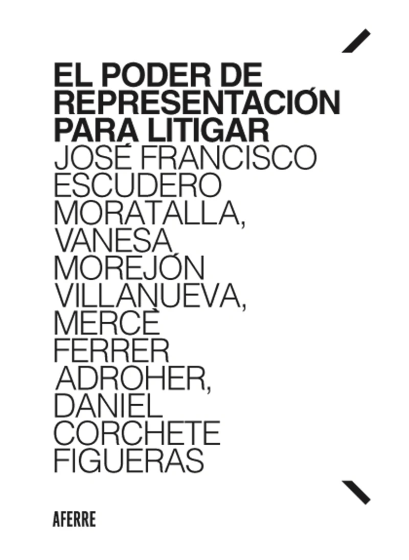 Portada: El poder de representación para litigar