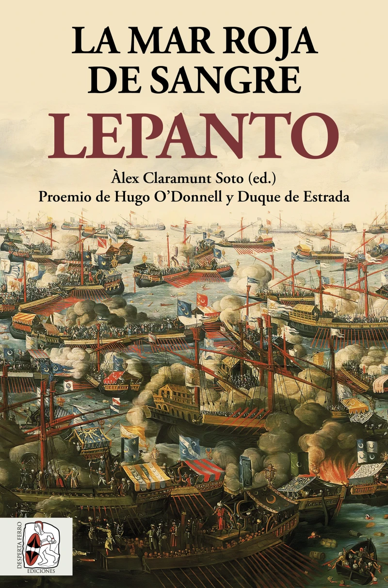 Portada: Lepanto. La mar roja de sangre