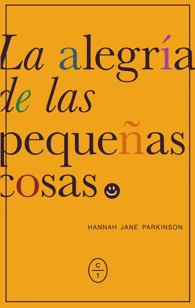 Portada: La alegría de las pequeñas cosas
