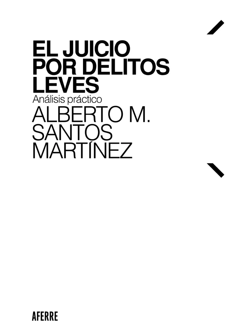 Portada: El juicio por delitos leves