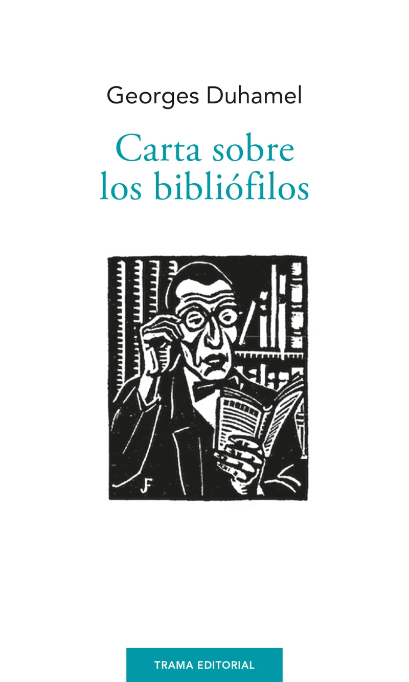Portada: Carta sobre los bibliófilos