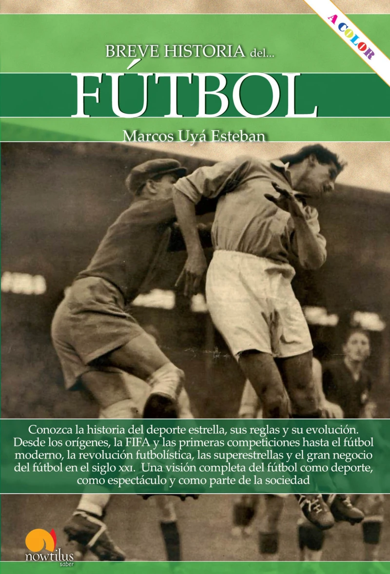 Portada: Breve historia del fútbol