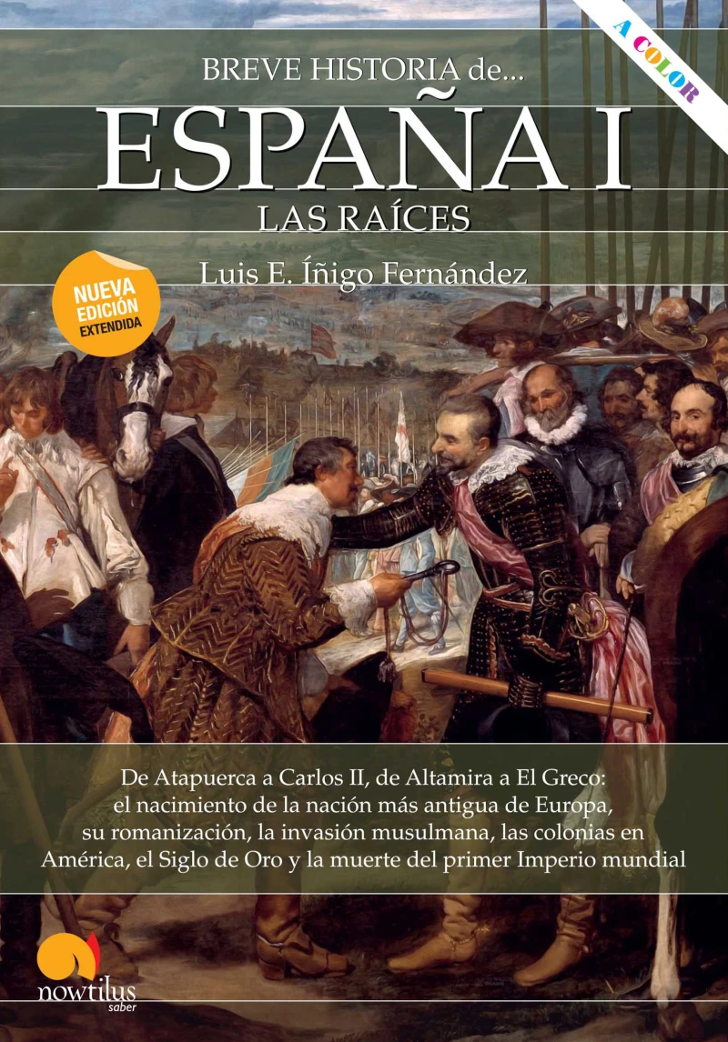Portada: Breve historia de España I: las raíces