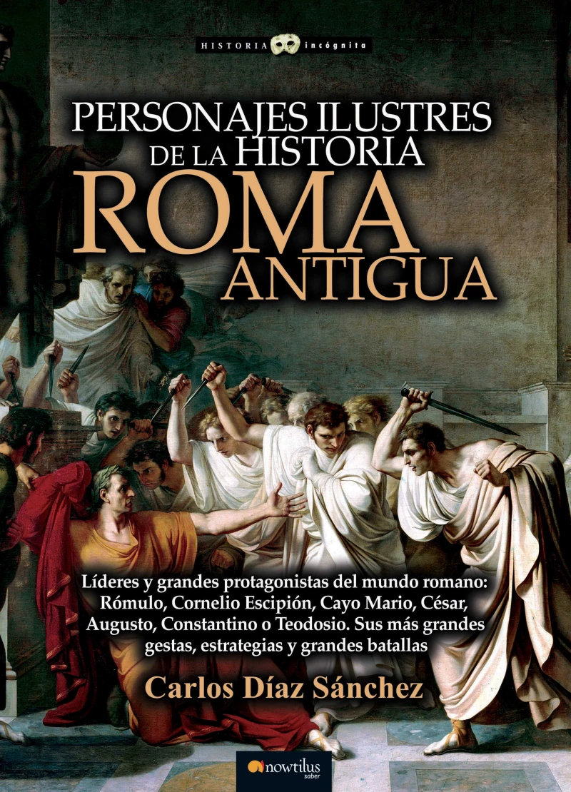 Portada: Personajes ilustres de la historia: Roma antigua