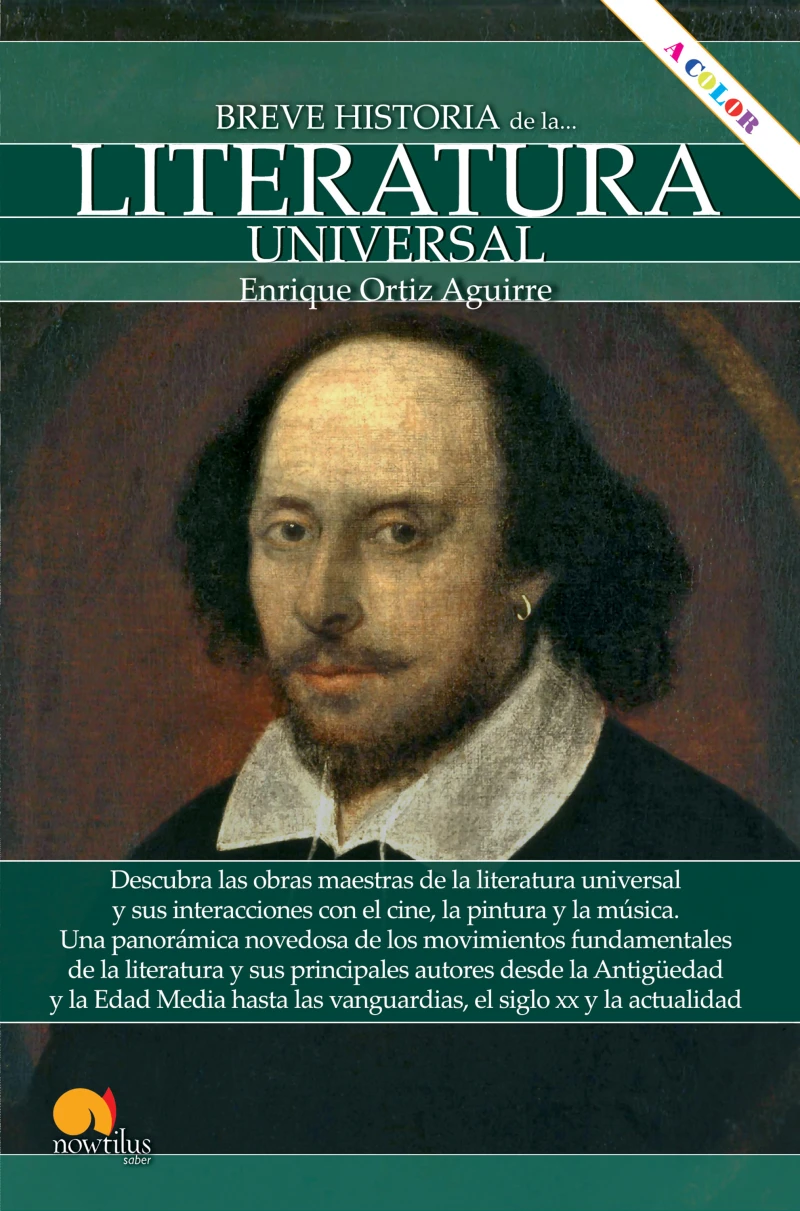 Portada: Breve historia de la literatura universal