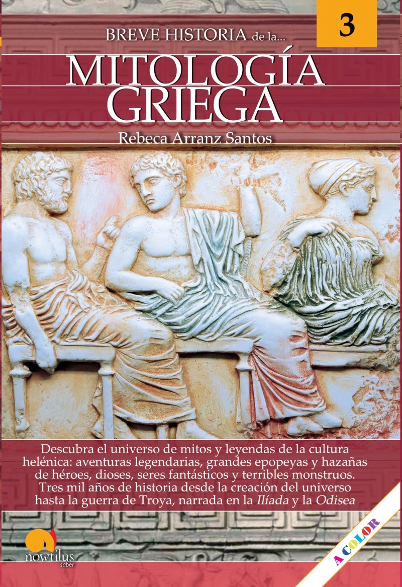 Portada: Breve historia de la mitología griega