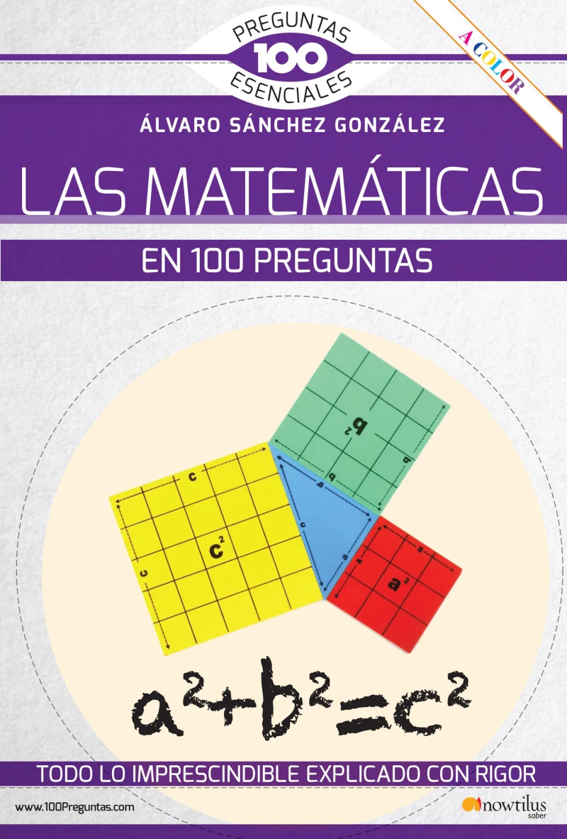 Portada: La matemáticas en 100 preguntas