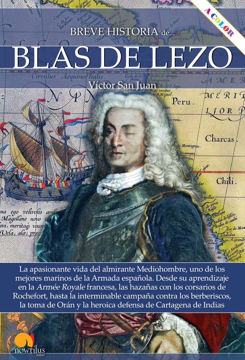 Portada: Breve historia de Blas de Lezo