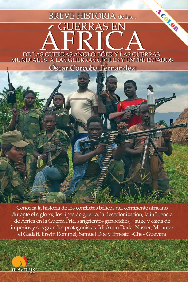 Portada: Breve historia de las guerras en África